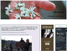 Tablet Screenshot of cafemama.com
